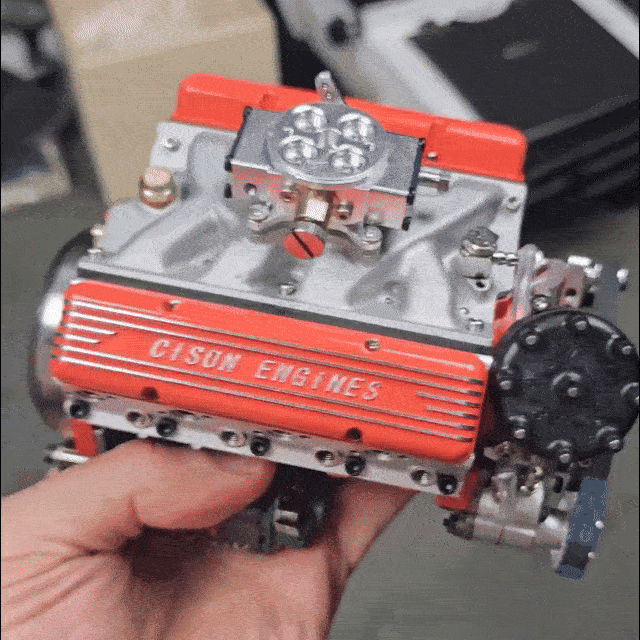 🎉Christmas-Only Mega Deal🔥 - Gasoline OHV V8 Small-block Engine Model Kits