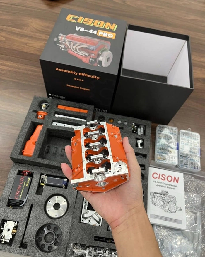 🎉Christmas-Only Mega Deal🔥 - Gasoline OHV V8 Small-block Engine Model Kits