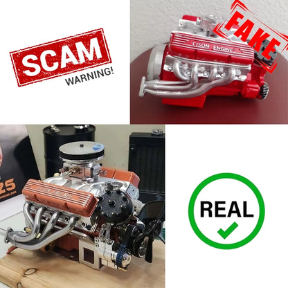 🎉Christmas-Only Mega Deal🔥 - Gasoline OHV V8 Small-block Engine Model Kits